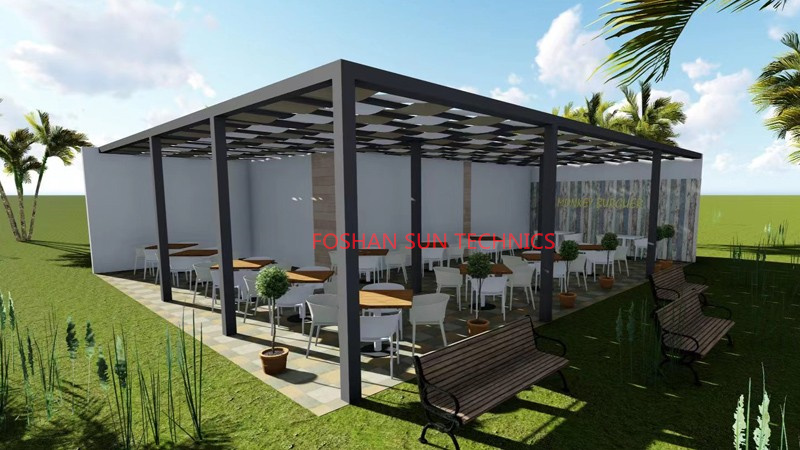 Pergola Fabric Shade Kits
