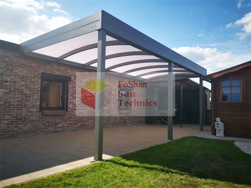 Waterproof Curved Pergola Wholesaler